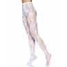 LEG AVENUE - SNOWFLAKE NETZSTRUMPFHOSE, EINE GRÖSSE