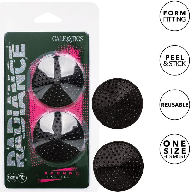 CALEXOTICS - RADIANCE OKRAGLE KSZTALTOWE JEWELOWE OSLONY NA SUTKI