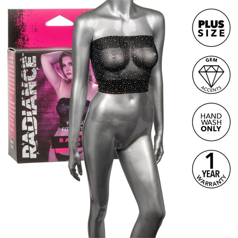 CALEXOTICS - RADIANCE TOP BANDEAU PEDRERÍA TALLA GRANDE CALEXOTICS - RADIANCE TOP BANDEAU PEDRERÍA TALLA GRANDE