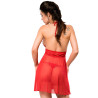 CHILIROSE - CR 4011 BABYDOLL VERMELHO S/M