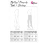 LIVCO CORSETTI FASHION - GRARDDIS LC XG042 PONCZOCHY CZARNE JEDEN ROZMIAR