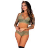 LIVCO CORSETTI FASHION - SOSNA LC 90667 BIUSTONOSZ + FIGI KHAKI