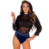 LIVCO CORSETTI FASHION - DRIMINA LC90690 BODY BLU NAVY L/XL