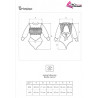 LIVCO CORSETTI FASHION - DRIMINA LC90690 GRANATOWE BODY L/XL