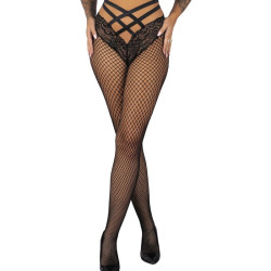 LIVCO CORSETTI FASHION - FAXANDRA LC90742 RAJSTOPY CZARNE L/XL