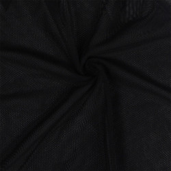 SUBBLIME - TIULOWA TKANINA BABYDOLL Z KORONKA I KWIATAMI CZARNY L/XL