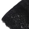 SUBBLIME - BABYDOLL Z REGULOWANYMI KORONKOWYMI PASKAMI CZARNY L/XL