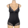SUBBLIME - ORSACCHIOTTO CON DETTAGLI IN PIZZO FLOREALE NERO L/XL