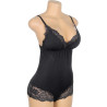 SUBBLIME - ORSACCHIOTTO CON DETTAGLI IN PIZZO FLOREALE NERO L/XL