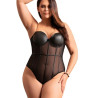 SUBBLIME - CZARNE BODY Z LANCUCHAMI L/XL