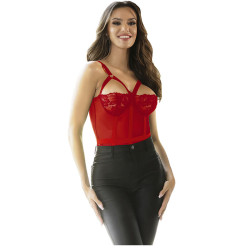 SUBBLIME - ORSACCHIOTTO CON DETTAGLIO REGGERIZZATO PETTO ROSSO L/XL