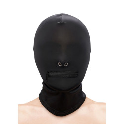 NS NOVELTIES - FETISH & FASHION PASAMONTAÑAS COMPLETO CON CREMALLERA NYLON NEGRO