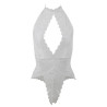 SUBBLIME - 953850 LACE BODYSUIT WHITE S/M