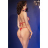 CHILIROSE - CR 4840 MIKRO BIKINI CZERWONE S/M