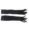 SUBBLIME - 957469SHINE TRANSPARENTE HANDSCHUHE SCHWARZ S/M