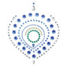 BIJOUX - INDISCRETS FLAMBOYANT BLUE&GREEN
