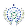 BIJOUX - INDISCRETS FLAMBOYANT BLUE&GREEN