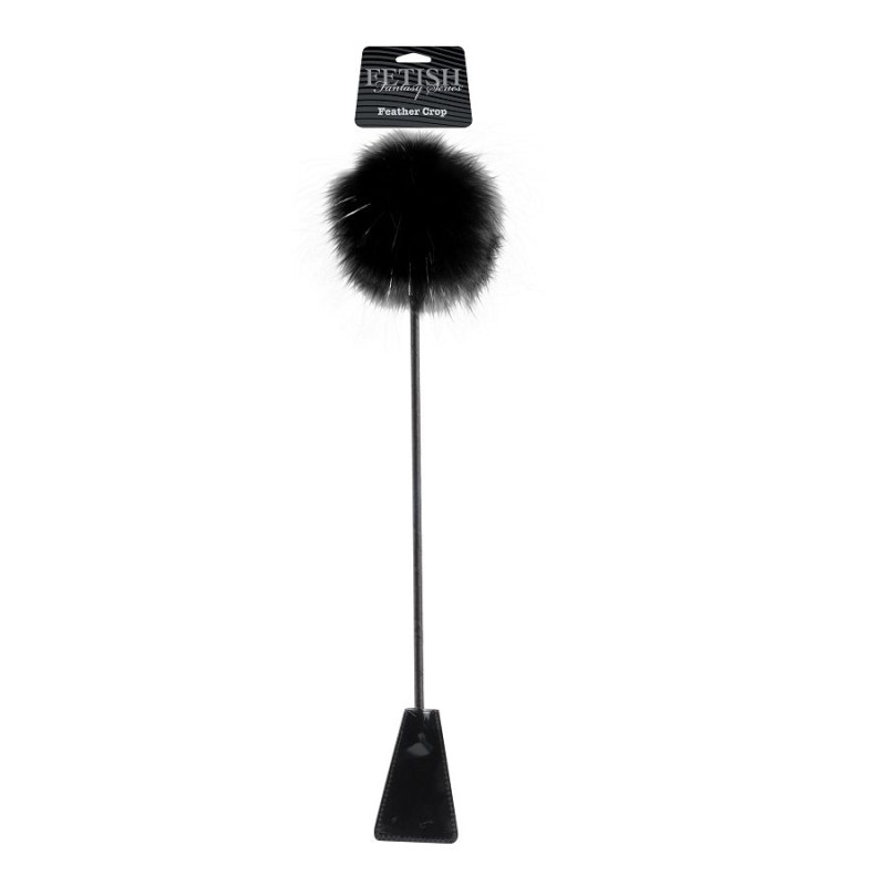 FETISH FANTASY LIMITED EDITION - FUSTA CON PLUMA NEGRA. FETISH FANTASY LIMITED EDITION - FUSTA CON PLUMA NEGRA.