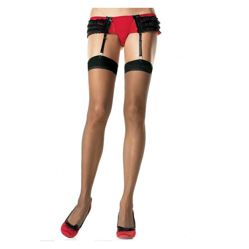 LEG AVENUE - BLACK TIGHTS LEG AVENUE - BLACK TIGHTS