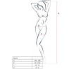 PASSION - WOMAN BS013 BODYSTOCKING ROJO TALLA ÚNICA