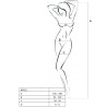 PASSION - WOMAN BS031 ROTER BODYSTOCKING, EINE GRÖSSE