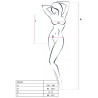 PASSION - WOMAN BS035 BODYSTOCKING CZARNY JEDEN ROZMIAR