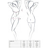 PASSION - ZESTAW CANNE DAMSKI CZARNY ROZMIAR L/XL