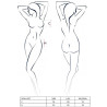 PASSION - KOMPLET DAMSKI SAYLA CZARNY ROZMIAR L/XL