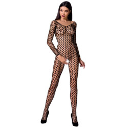 PASSION - WOMAN BS068 BODYSTOCKING CZARNY JEDEN ROZMIAR
