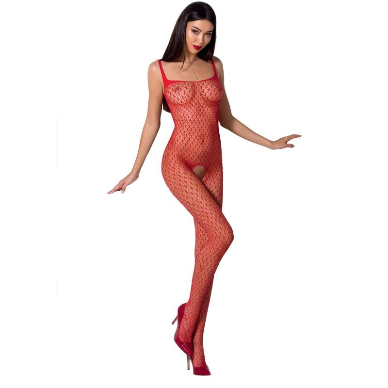 PASSION - WOMAN BS071 BODYSTOCKING ROSSO TAGLIA UNICA PASSION - WOMAN BS071 BODYSTOCKING ROSSO TAGLIA UNICA