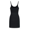 BYE-BRA - SINGLE DRESS INVISIBLE BLACK SIZE XL