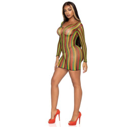 LEG AVENUE - SUKIENKA MINI RASTA JEDEN ROZMIAR