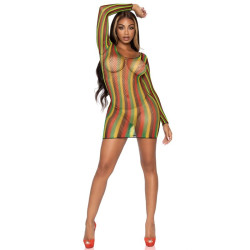 LEG AVENUE - SUKIENKA MINI RASTA JEDEN ROZMIAR