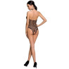 PASSION - WOMAN BS087 CZARNA BODYSTOCKING JEDEN ROZMIAR