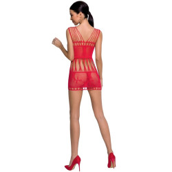 PASSION - WOMAN BS090 CZERWONE BODYSTOCKING JEDEN ROZMIAR