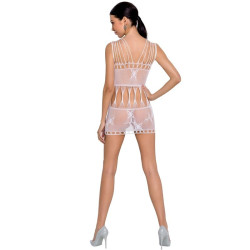 PASSION - WOMAN BS090 BIALA BODYSTOCKING JEDEN ROZMIAR