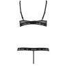 PASSION - KYOUKA SET TWO PIECES BLACK S/M
