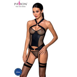 PASSION - GORSET ZE SKORY EKOLOGICZNEJ AMANDA S/M