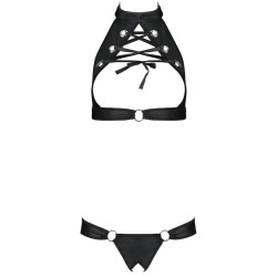 PASSION - MALWIA ZESTAW ZE SKORY EKOLOGICZNEJ L/XL