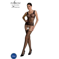 PASSION - ECO COLLECTION BODYSTOCKING ECO BS001 CZARNY