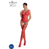 PASSION - ECO COLLECTION BODYSTOCKING ECO BS001 CZERWONY