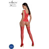 PASSION - ECO COLLECTION BODYSTOCKING ECO BS001 CZERWONY