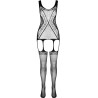PASSION - ECO COLLECTION BODYSTOCKING ECO BS007 RED