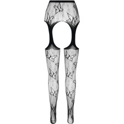 PASSION - ECO COLLECTION BODYSTOCKING ECO S001 CZARNY