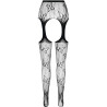 PASSION - ECO COLLECTION BODYSTOCKING ECO S001 CZARNY