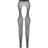 PASSION - ECO COLLECTION BODYSTOCKING ECO S003 CZERWONY