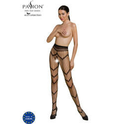 PASSION - ECO COLLECTION BODYSTOCKING ECO S006 CZARNY