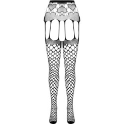 PASSION - ECO COLLECTION BODYSTOCKING ECO S009 WHITE