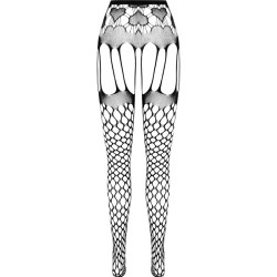 PASSION - ECO COLLECTION BODYSTOCKING ECO S009 WHITE