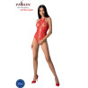 PASSION - BS094 BODYSTOCKING ROJO TALLA ÚNICA